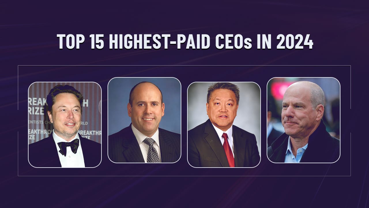 Top 15 highest-paid CEOs in 2024
