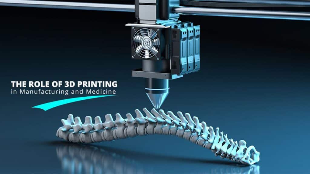 The Role of 3D Printing in Manufacturing and Medicine