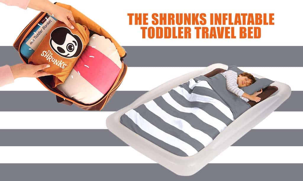 The Shrunks Inflatable Toddler Travel Bed