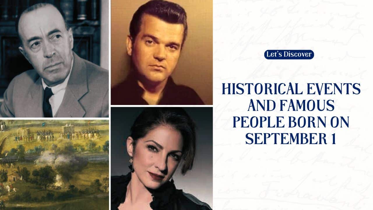 Historical Events and Famous People Born on September 1