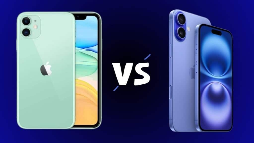 iPhone 11 vs iPhone 16