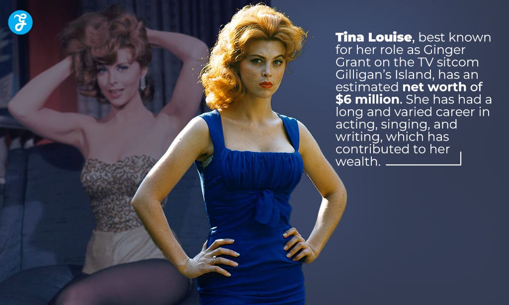 tina louise financial status