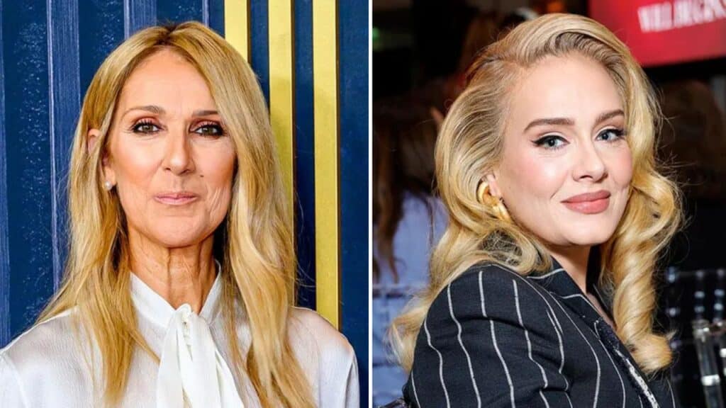 adele celine dion legendary moment las vegas