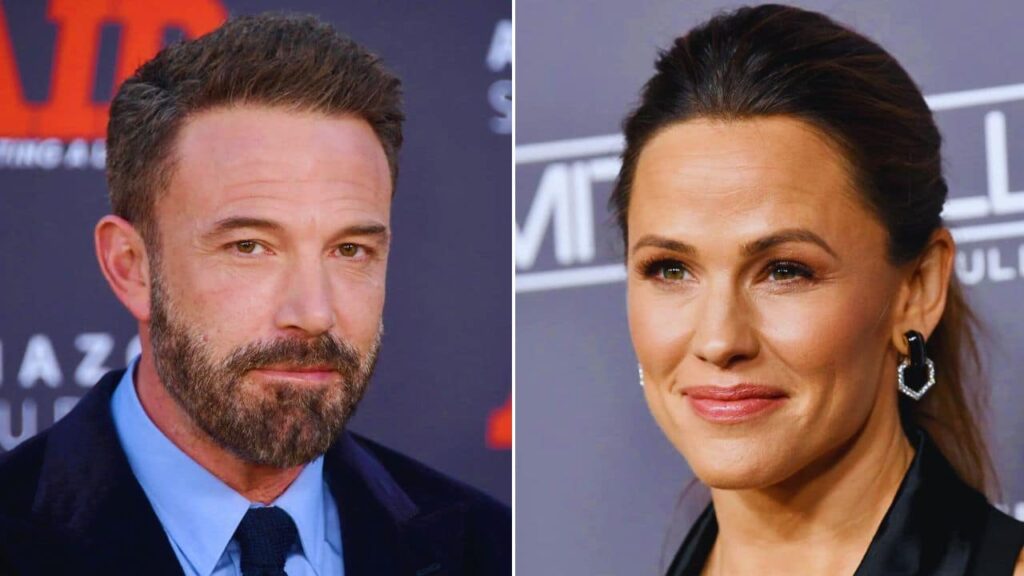 ben affleck jennifer garner attend event with jennifer lopez