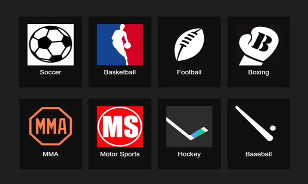 Sports Coverage on Sportsurge V2
