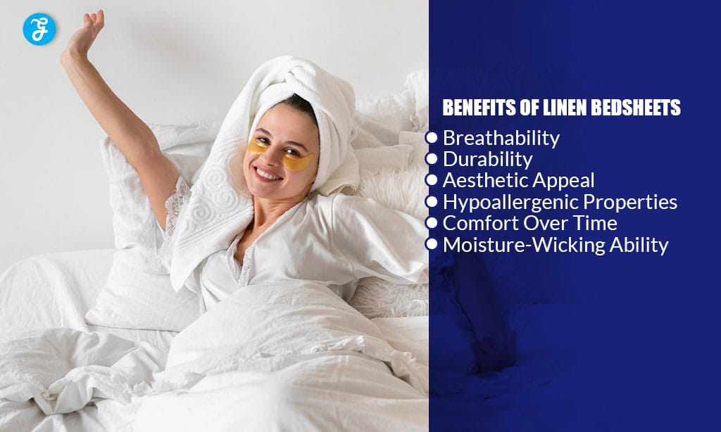 benefits of linen bedsheets