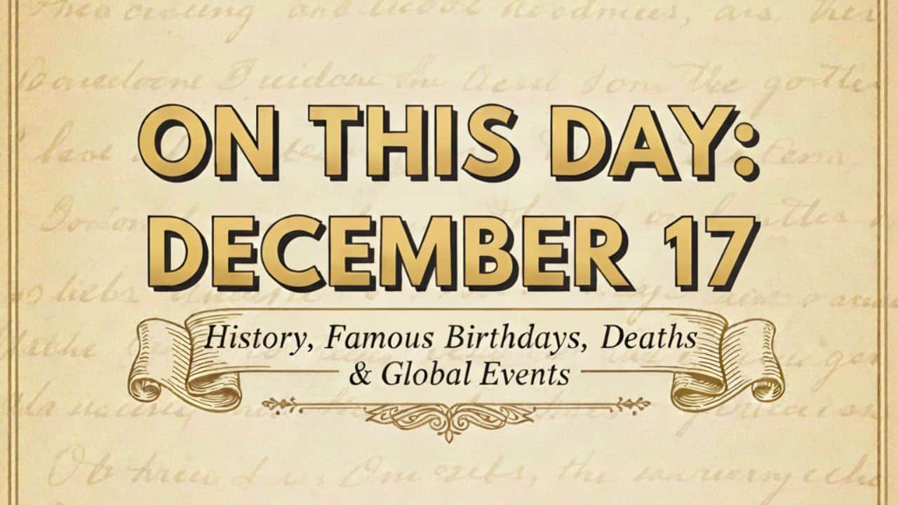 On This Day: December 17