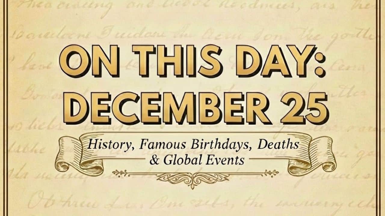 On This Day: December 25