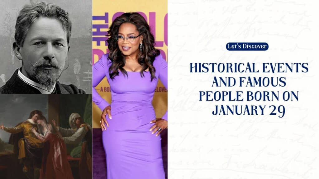 Historical Events and Famous Birthdays on January 29