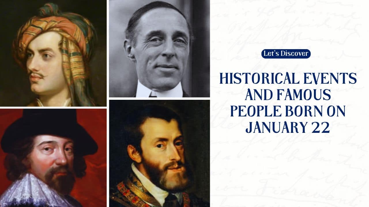 Historical Events and Famous People Born on January 22