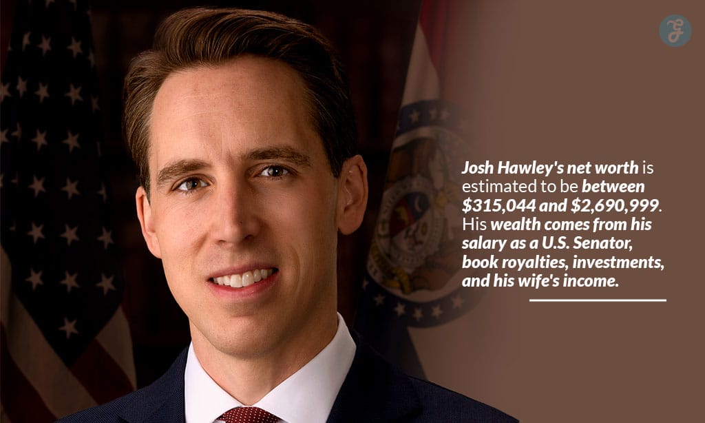 josh hawley estimated net worth