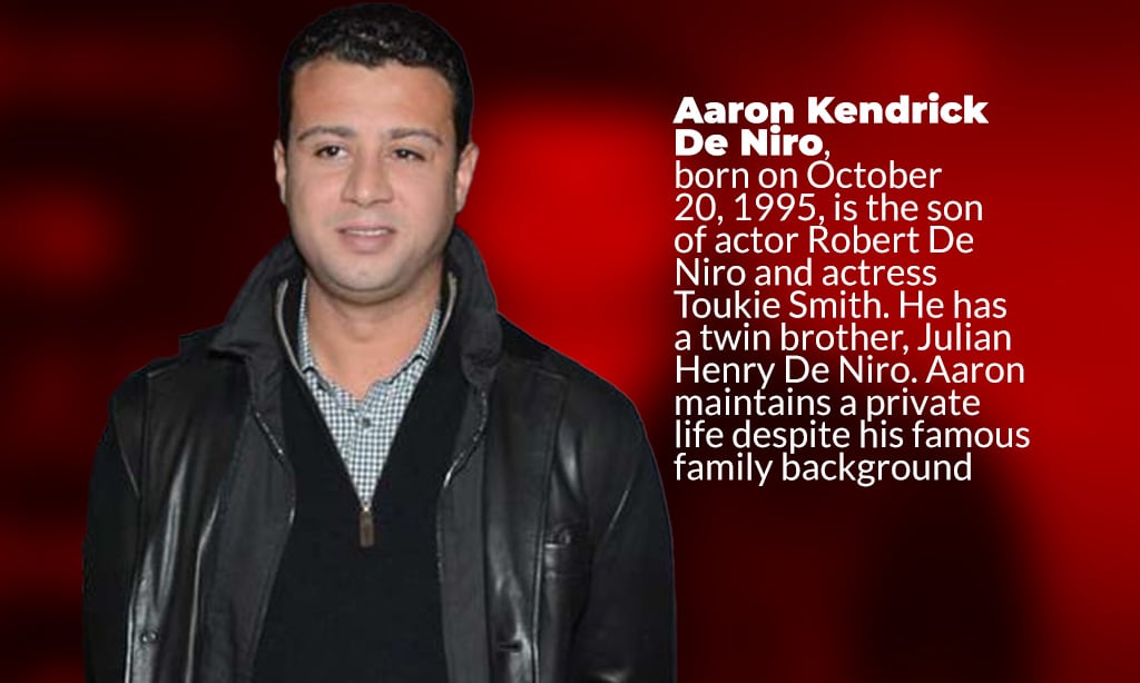 aaron kendrick de niro bio