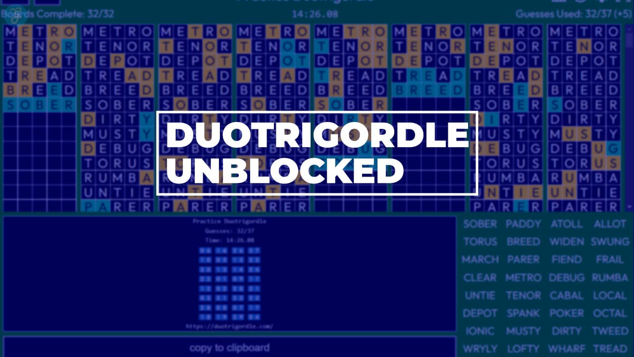 duotrigordle unblocked