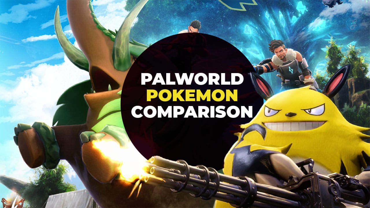 palworld pokemon comparison