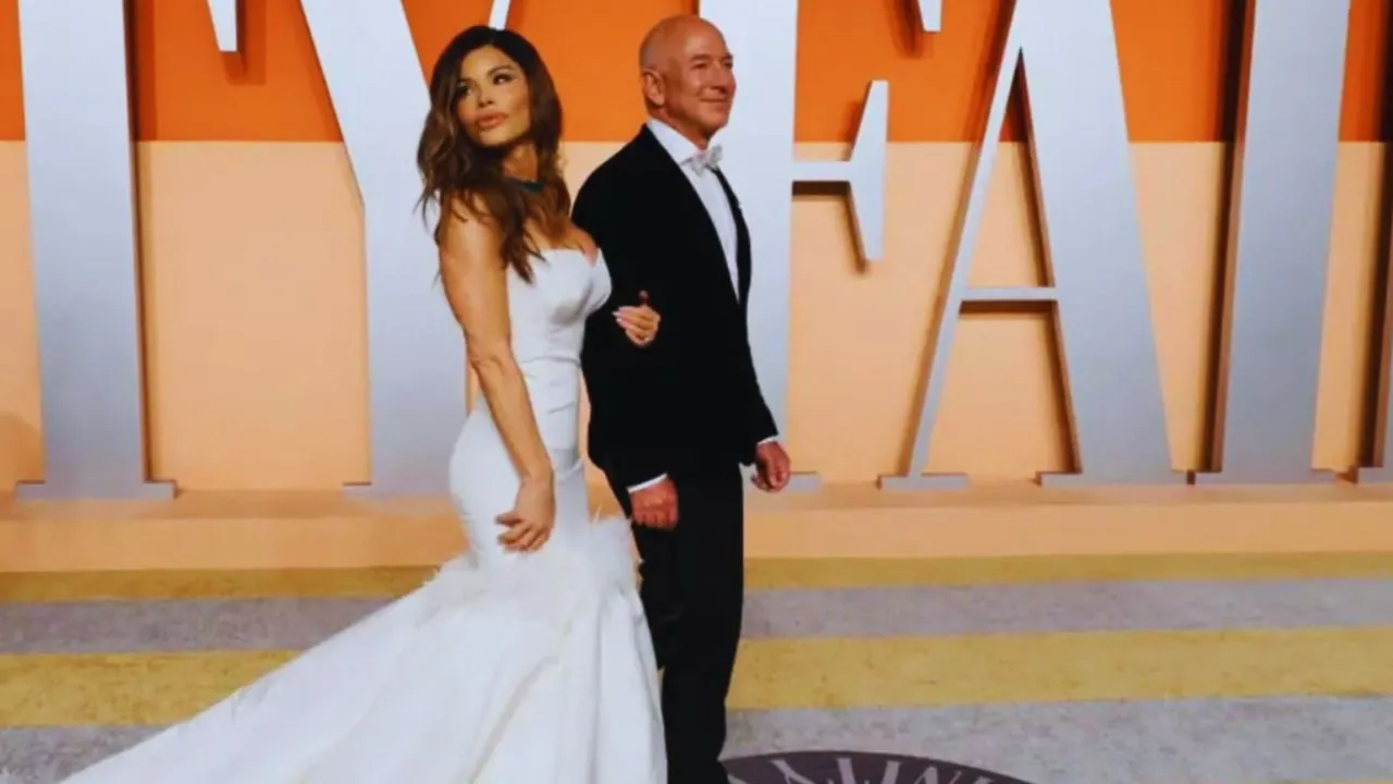 Lauren Sanchez Jeff Bezos Italian summer wedding