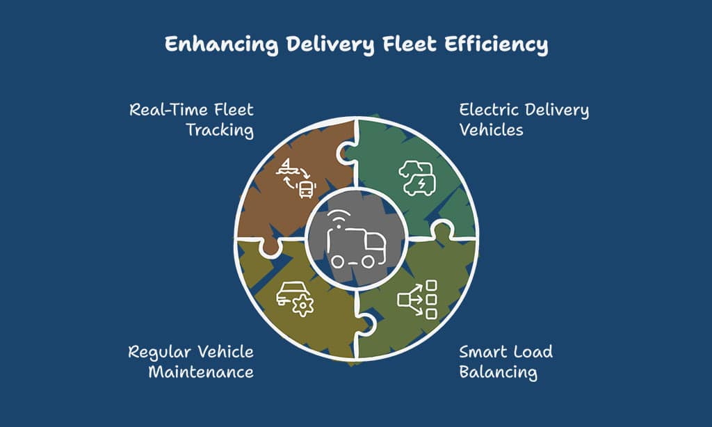 Optimize Delivery Fleet & Use Electric Vehicles