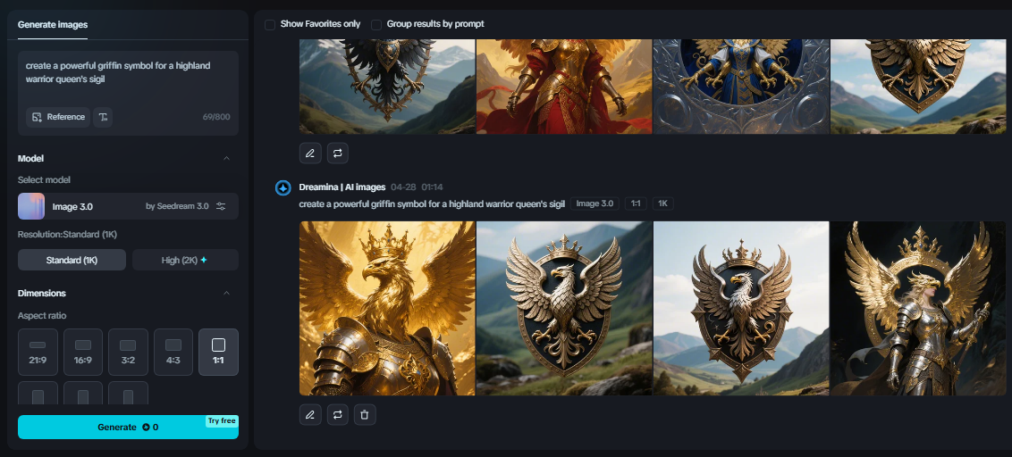Branding your imaginary dynasties