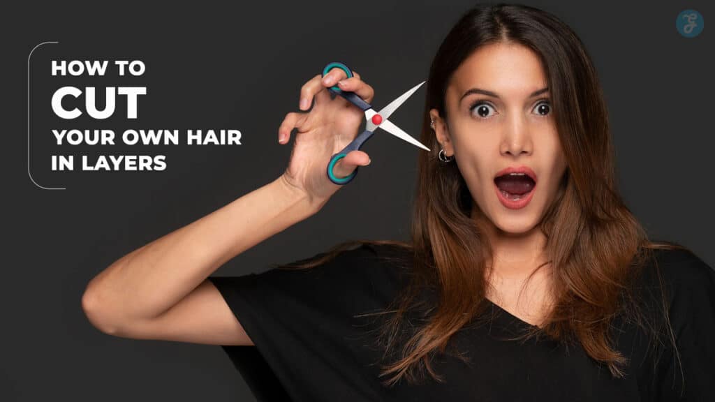 how to cut your own hair in layers