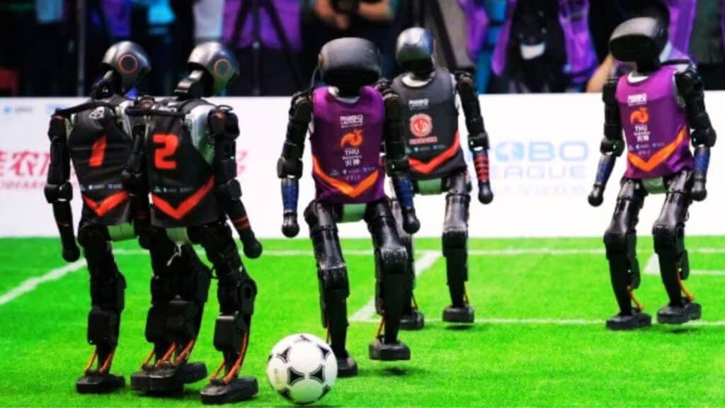 China Launches First AI-Driven Robot Soccer Tournament