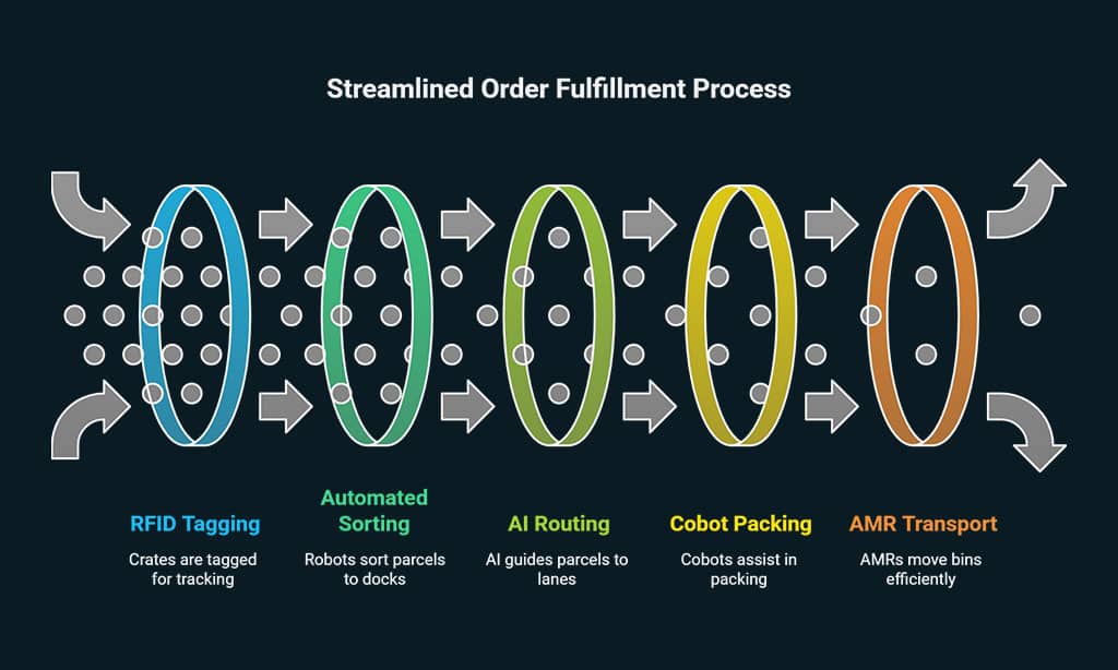 Conveyors and Sorting Robots