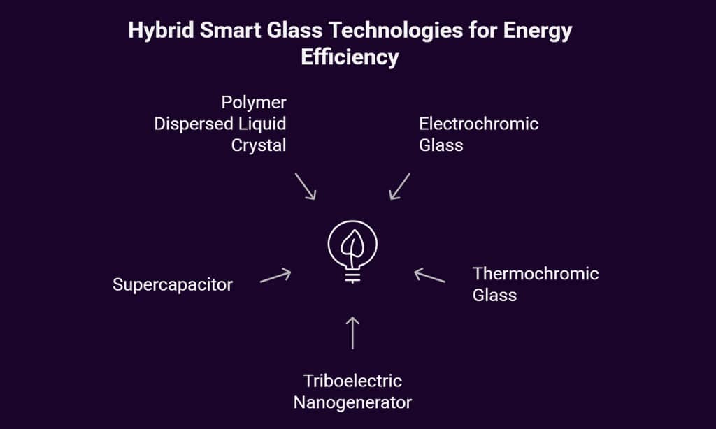 Hybrid Smart Glass Technologies