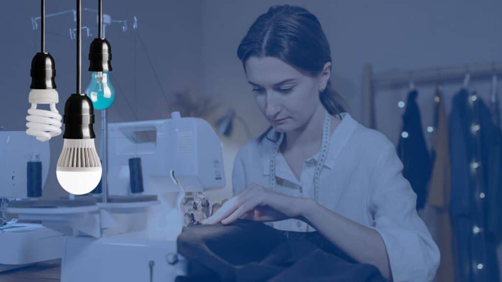 LED light for sewing station benefits