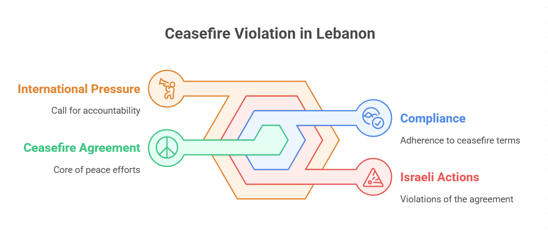 Lebanese Government Condemns Israeli Strikes