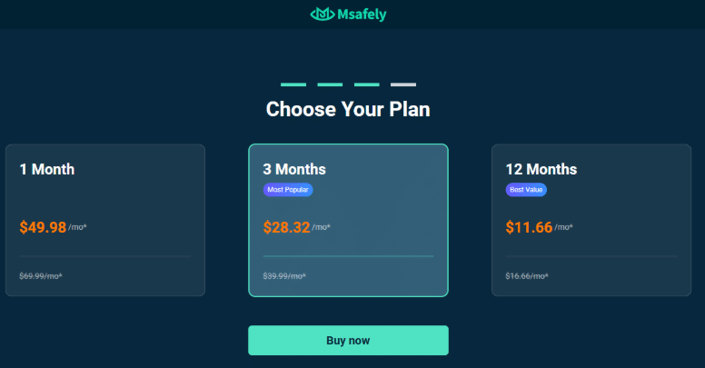 Msafely Pricing