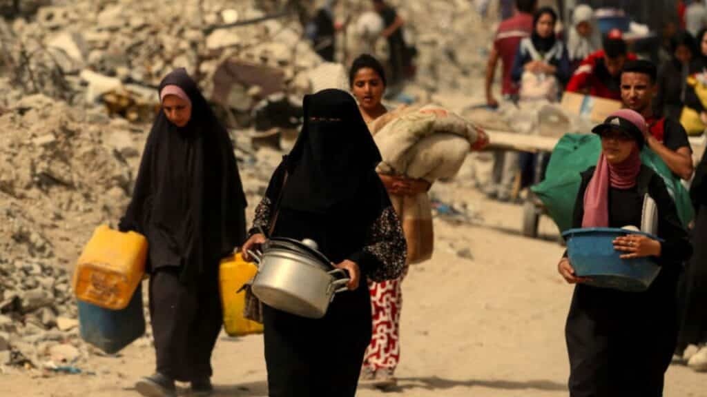 idf declares gaza aid routes combat zones