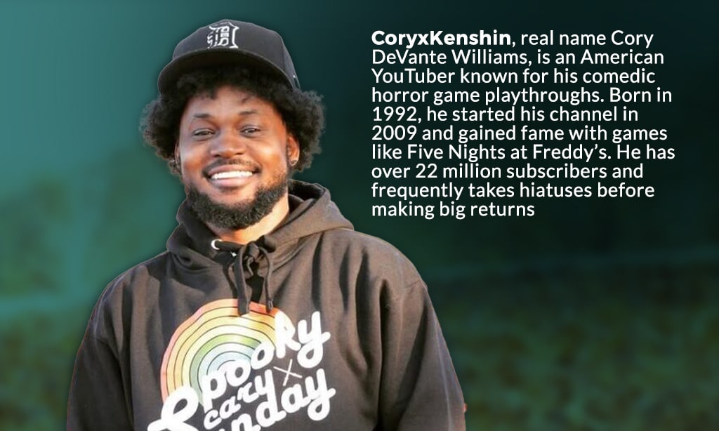 who is coryxkenshin