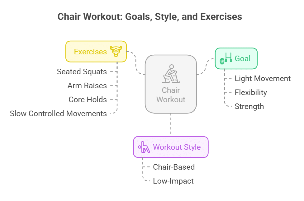 Chair Workout (Low-Impact)