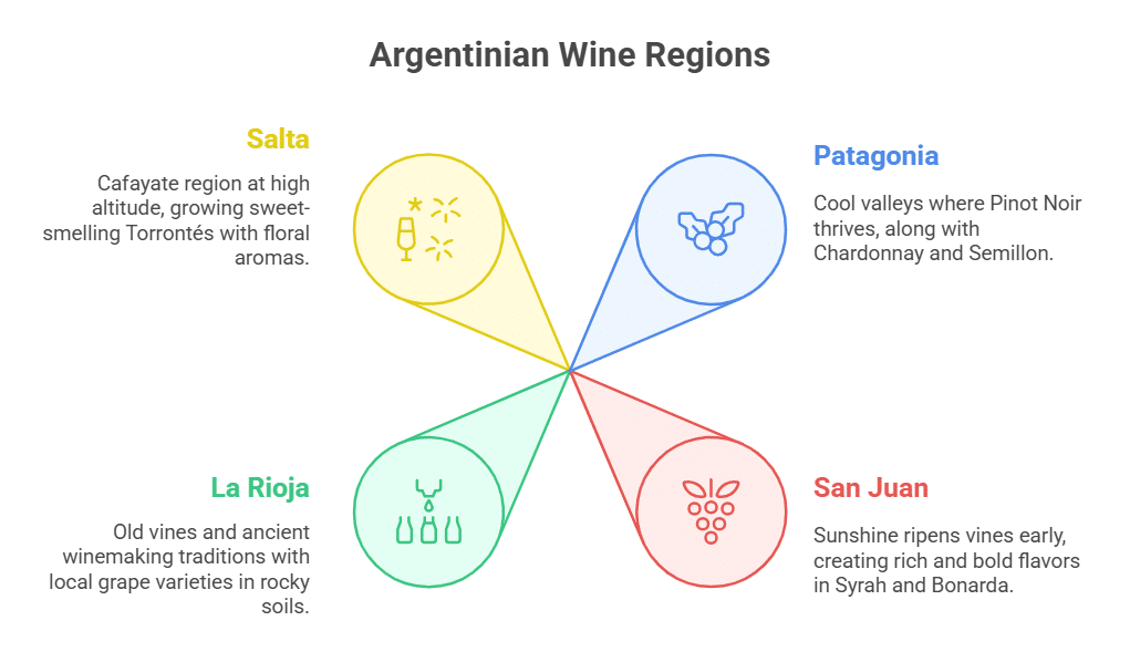 Diverse Wine Regions