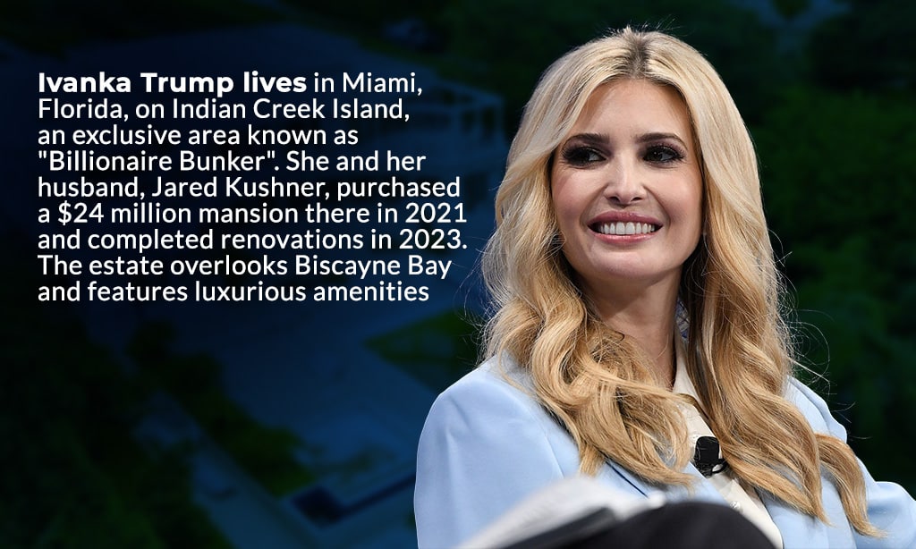 Features of the Mansion of Ivanka Trump