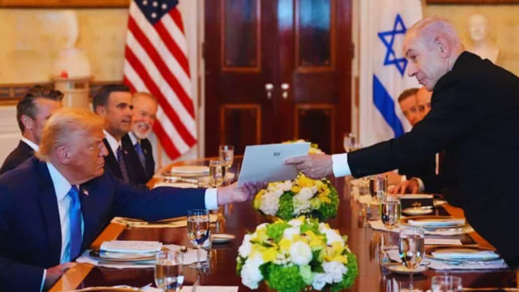 Netanyahu Nominates Trump for Nobel Peace Prize