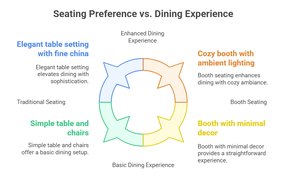 PSYCHOLOGY OF BOOTH SEATING