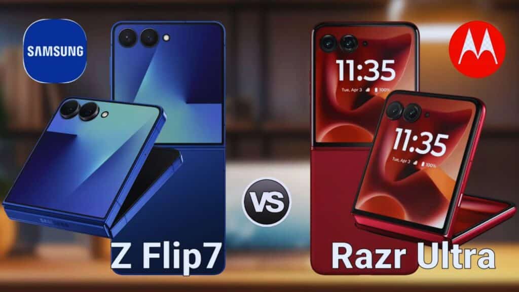 Samsung Galaxy Z Flip 7 vs Motorola Razr Ultra