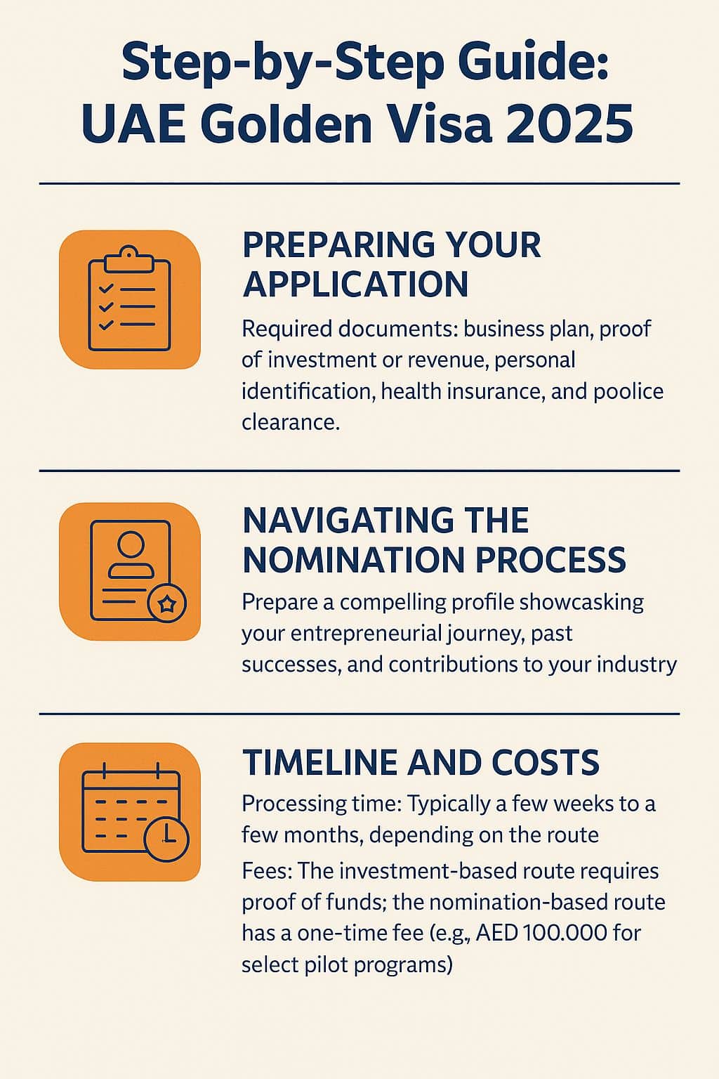 UAE Golden Visa 2025- Step By Step Guide