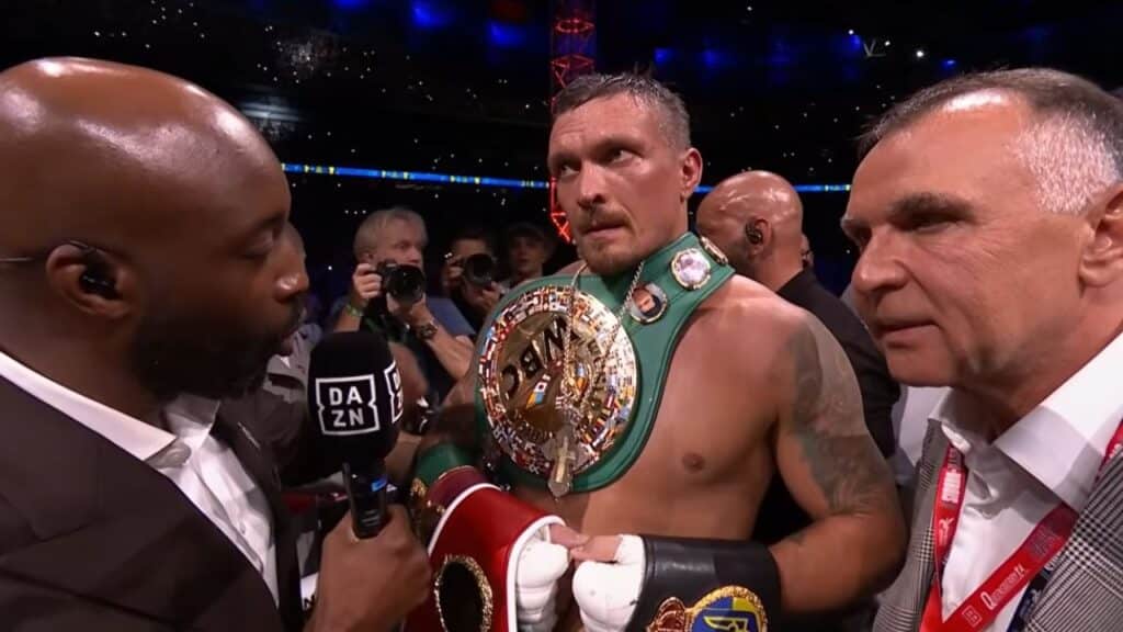 Usyk vs Dubois Knockout