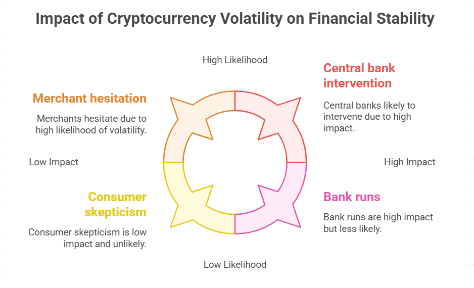 Why is cryptocurrency volatility a risk to financial stability
