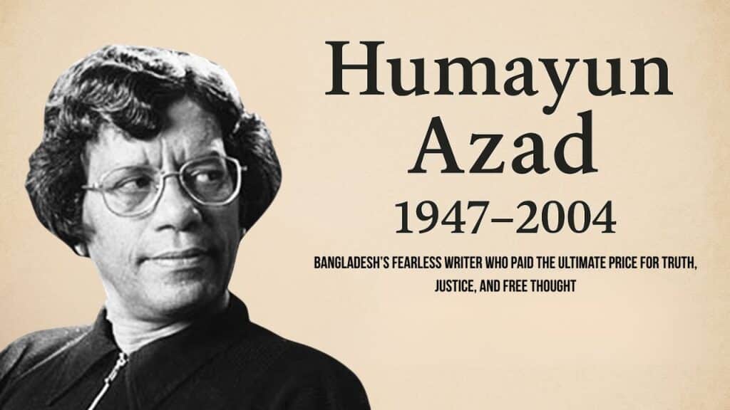 Humayun Azad and the Price of Truth