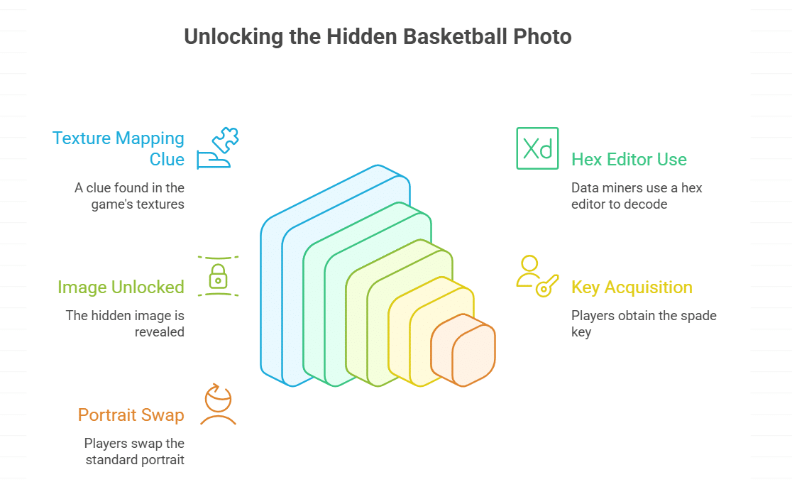 Rebecca's Basketball Photo – Resident Evil 2