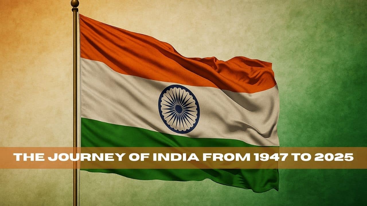 The Journey of India From 1947 to 2025