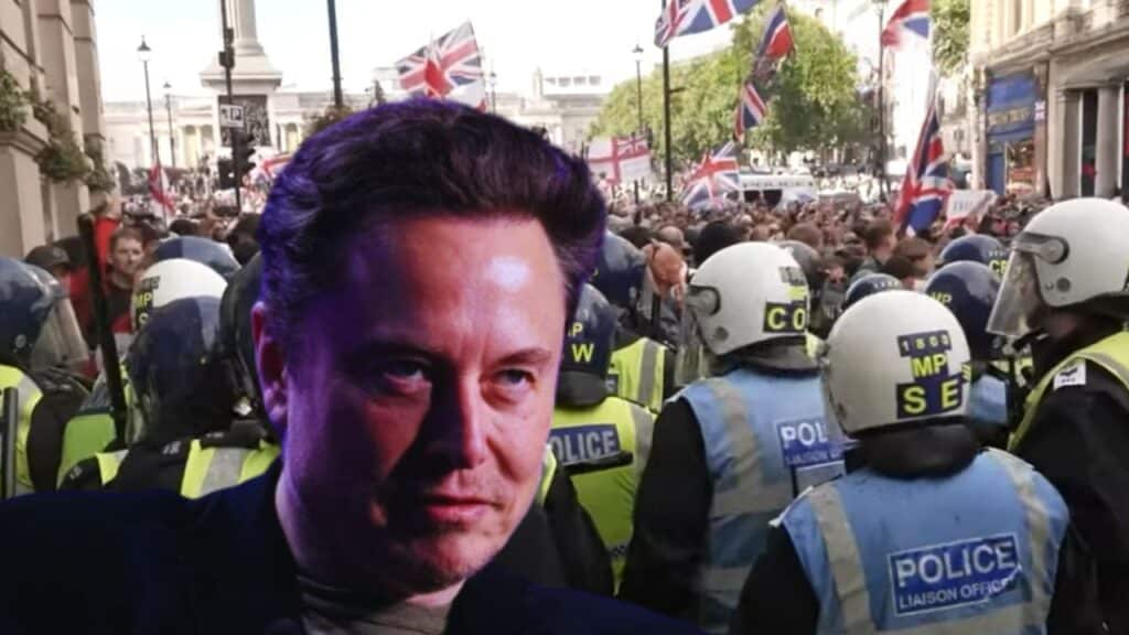 Elon Musk’s “Fight Back or Die” Speech Sparks Chaos at London Rally