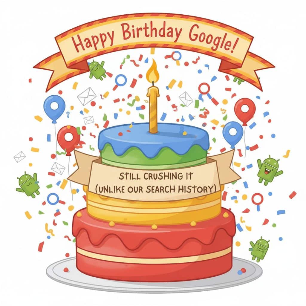 Happy Birthday Google