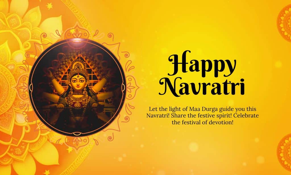 Happy Navratri 2025