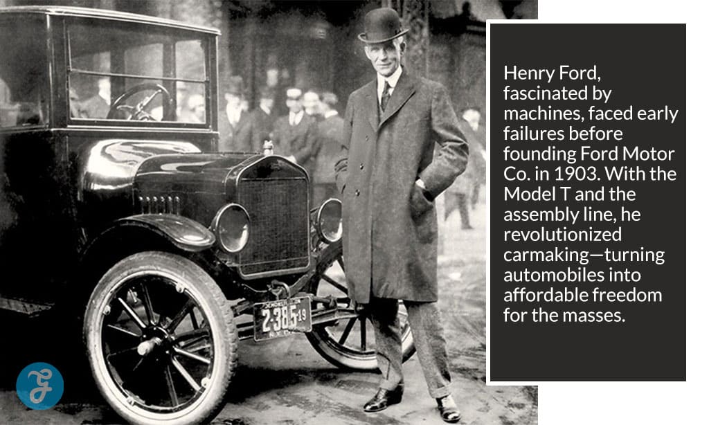 Henry Ford with Model T