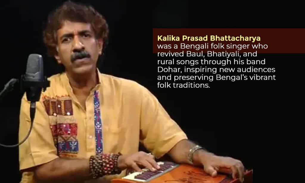 Kalika Prasad and the Revival of Bengali Folk Music