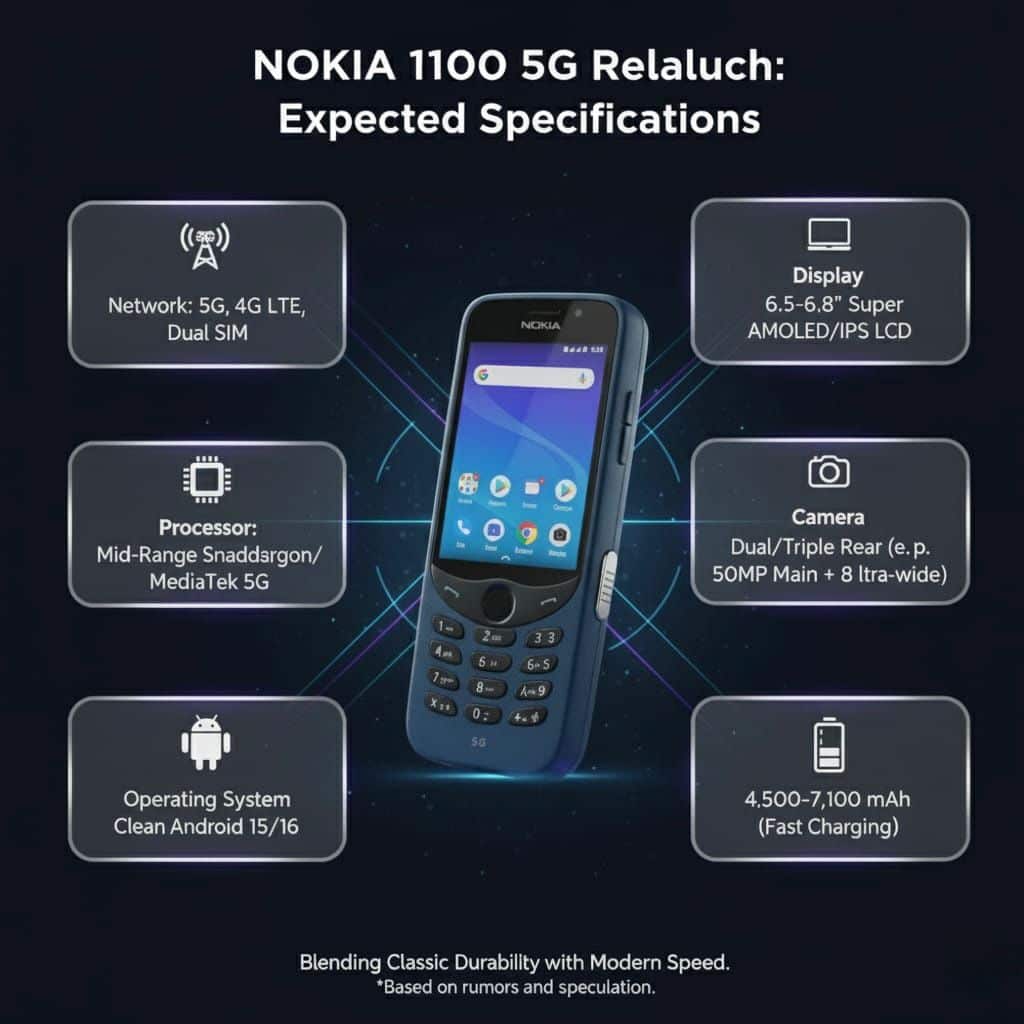 Nokia 1100 5G Relaunch