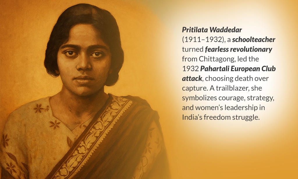 Who Was Pritilata Waddedar