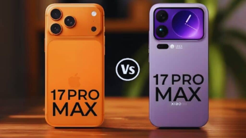 Xiaomi 17 Pro Max vs iPhone 17 Pro Max